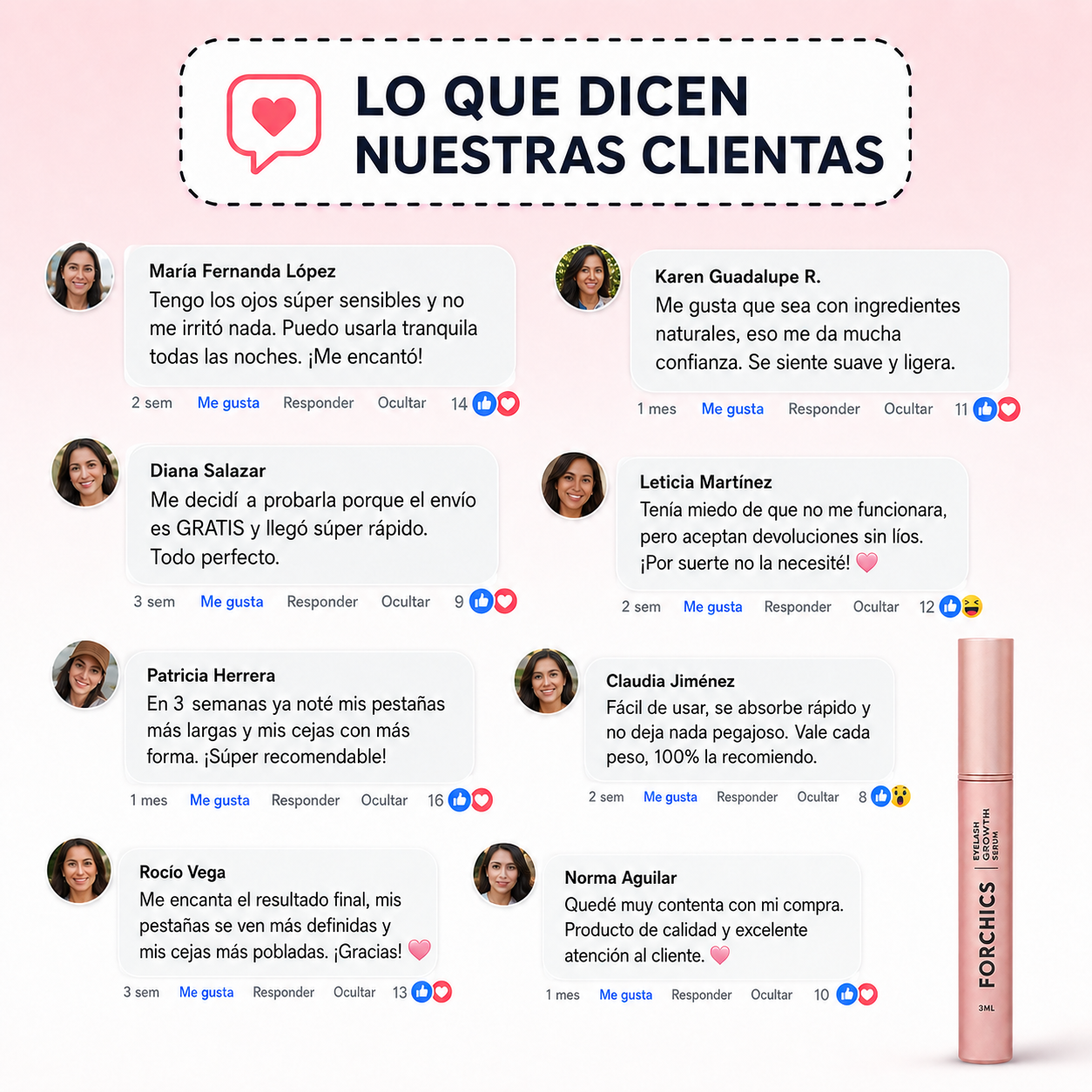 Sérum Potenciador de Pestañas